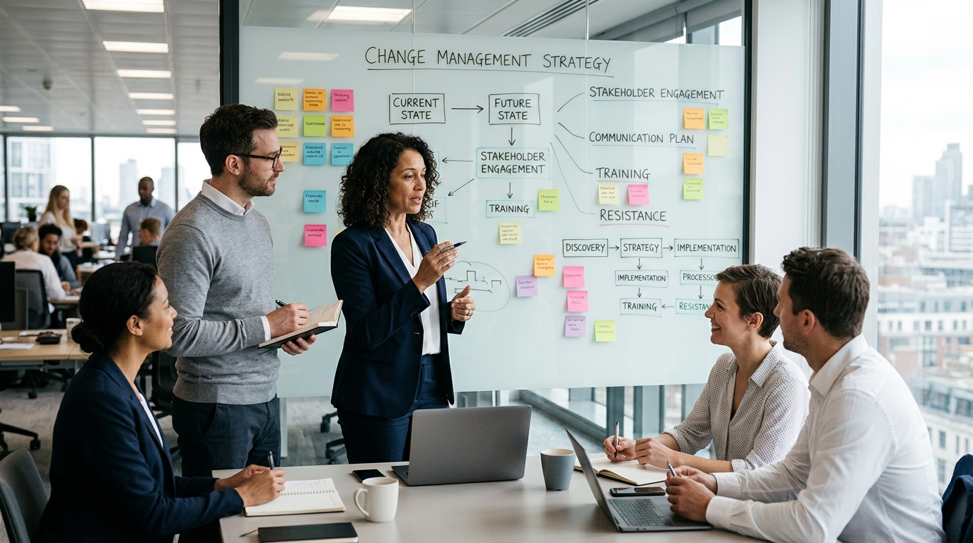 La gestion du changement : compétence clé du business consulting