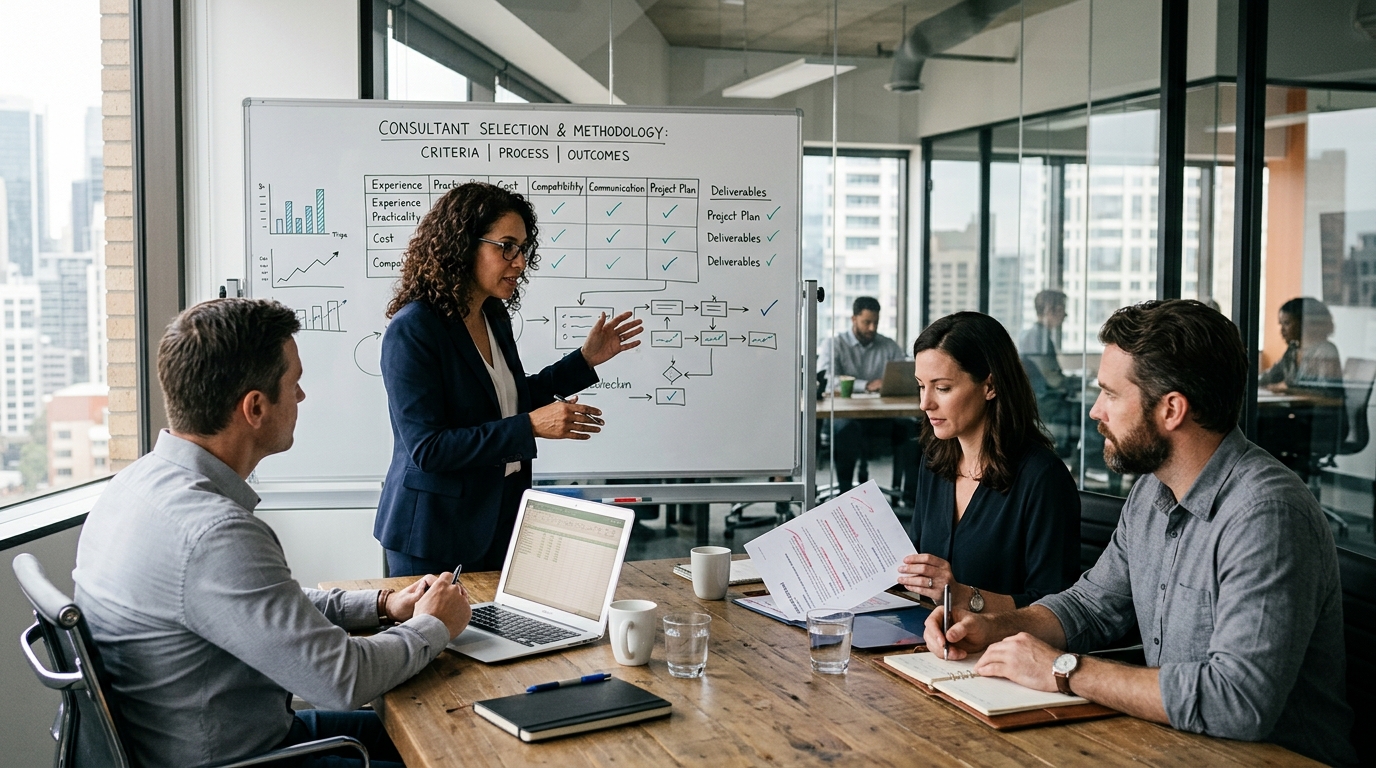 Comment choisir le bon consultant en entreprise : critères et méthodologie
