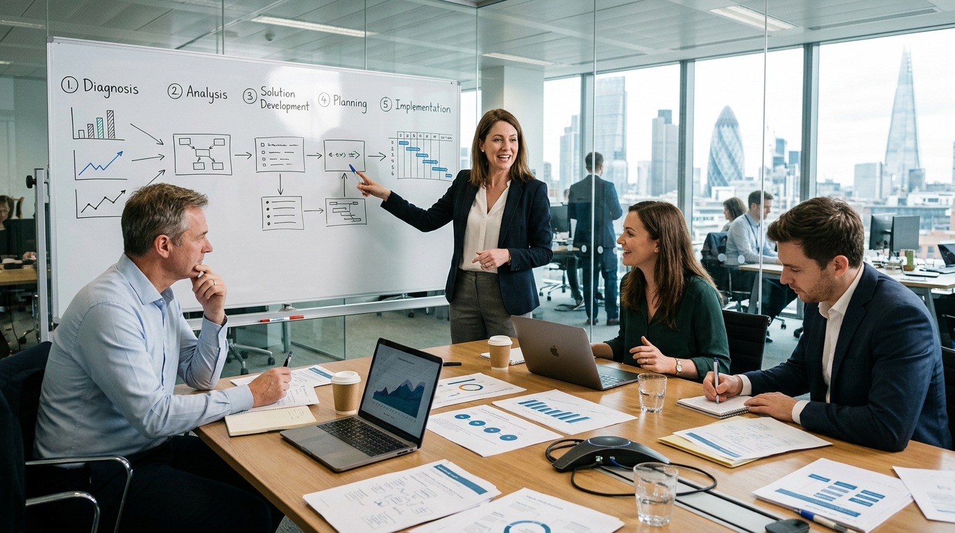 Comment fonctionne le conseil aux entreprises : les étapes clés d'une mission